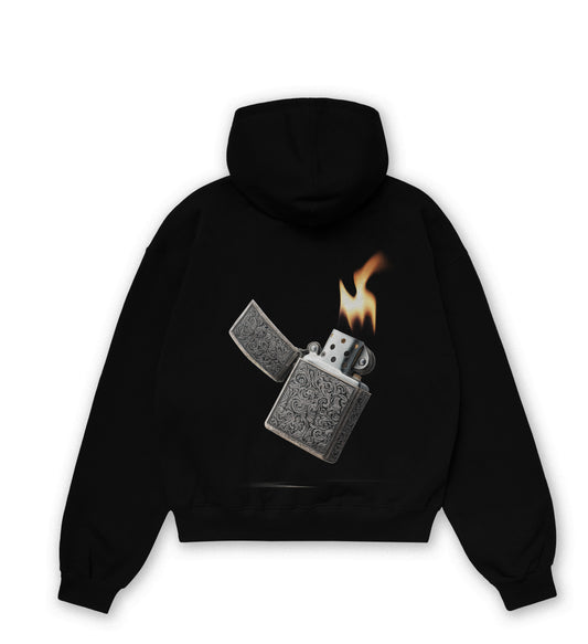 Bluza Skull Zippo Oversize BASIC 320